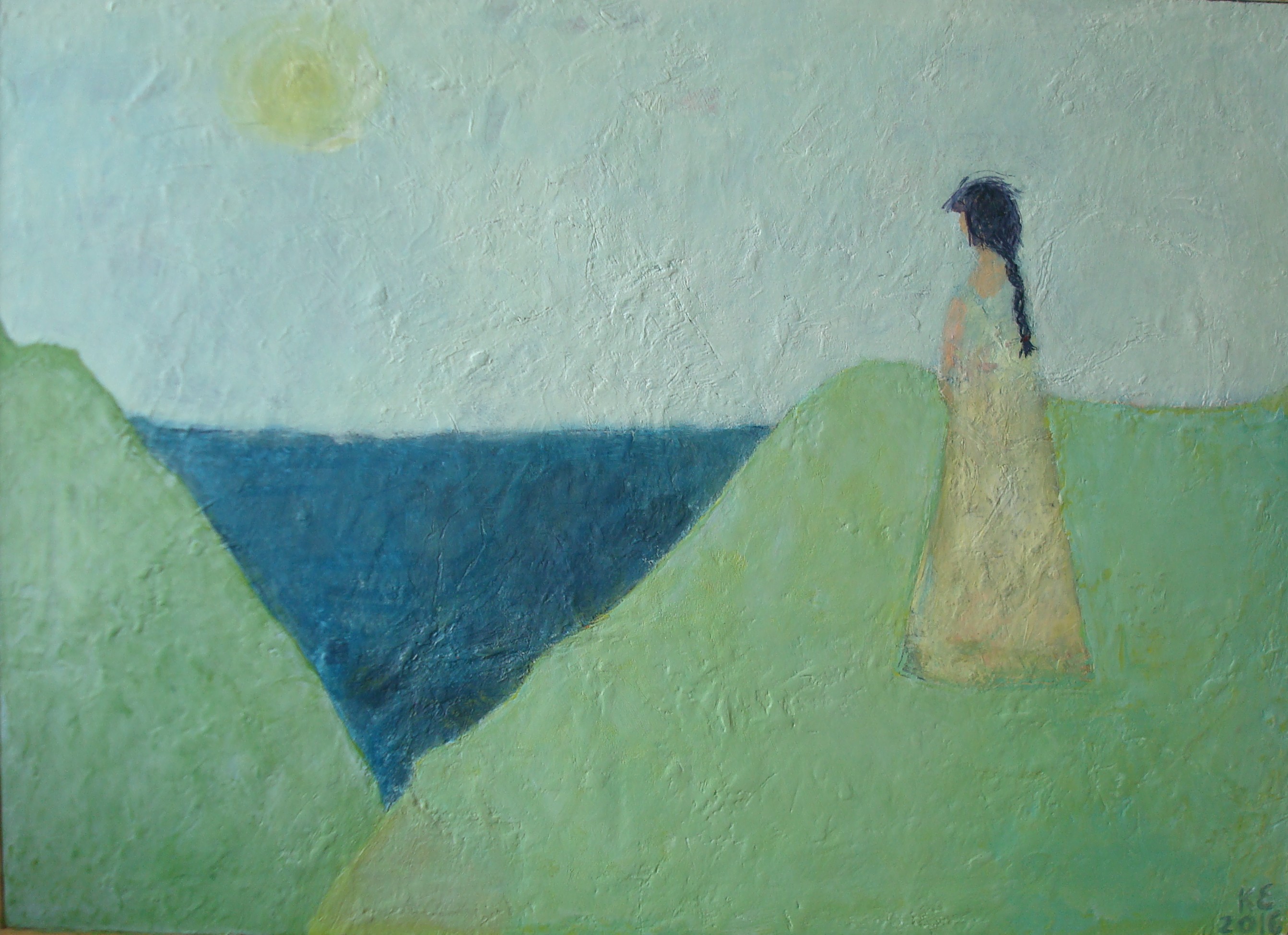 Havudsyn72x50cm, værk af Karen Ehlig Jensen